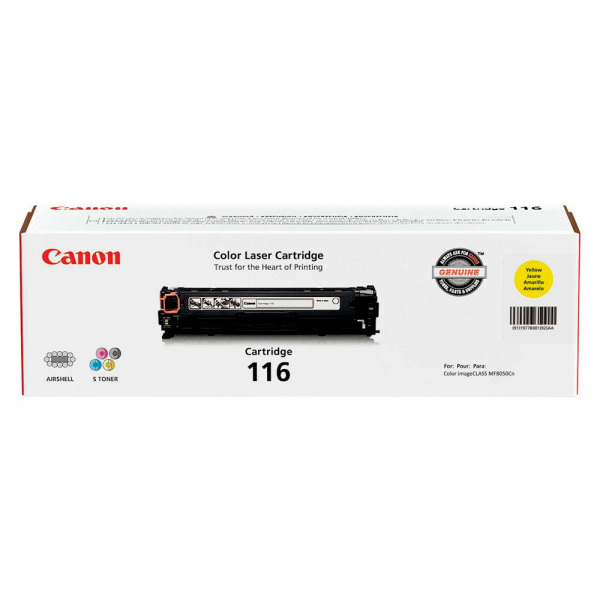 Toner Canon 116 Yellow Original