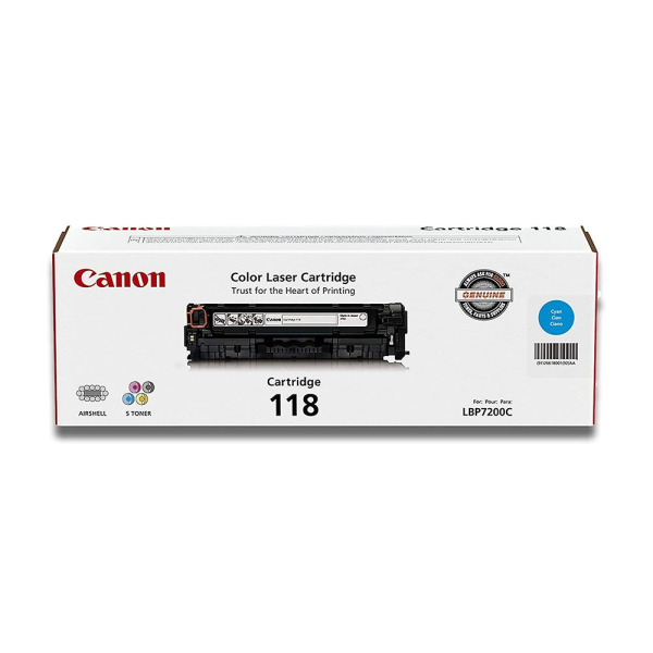 Toner Canon 118 Cyan Original