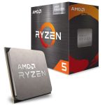 AMD RYZEN 5 5600G - Procesador de 6 núcleos a 3.9ghz, 12 hilos, hasta 4.4ghz, gráficos radeon