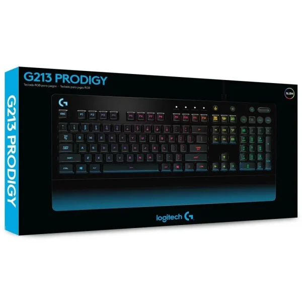 LOGITECH G213 TECLADO PRODIGY GAMING