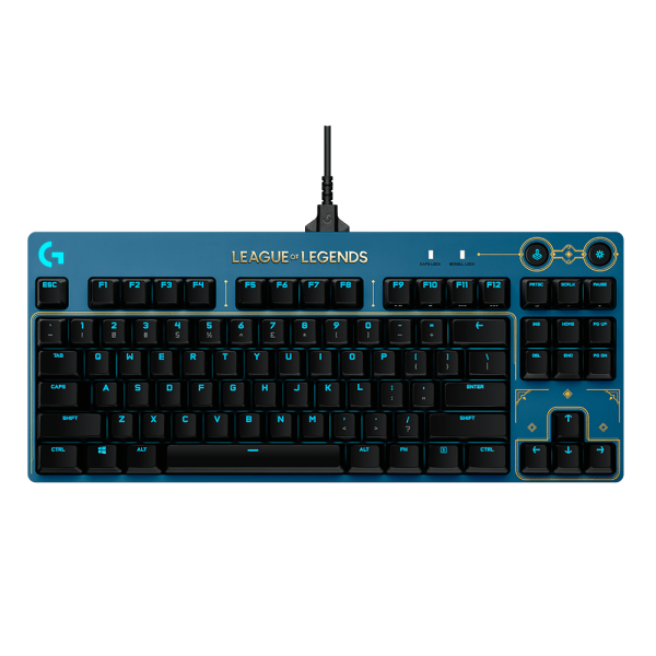 LOGITECH G PRO MECHANICAL KEYBOARD LEAGUE OF LEGENDS EDITION LOL AMR+ANZ