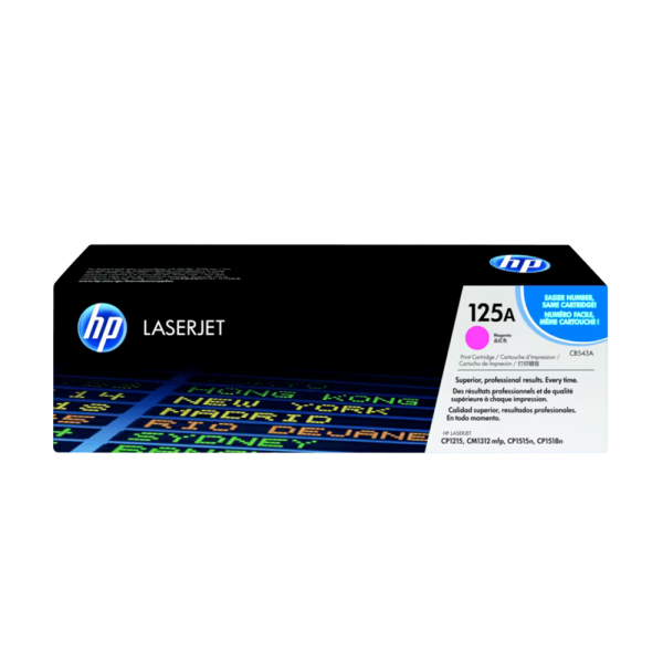 Cartucho de Tóner HP 125A Magenta LaserJet Original