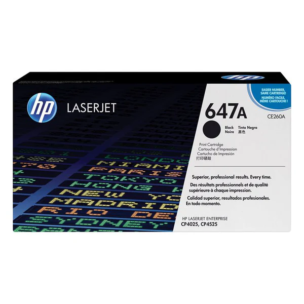 TONER HP CE260A NEGRO ORIGINAL
