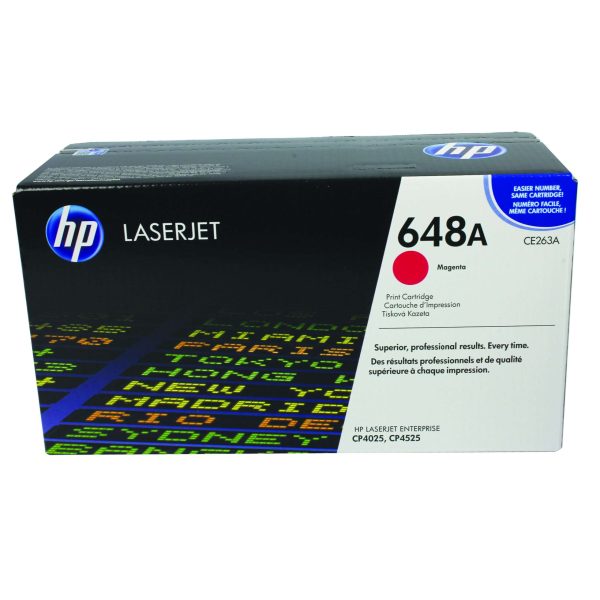 TONER HP CE263A MAGENTA ORIGINAL