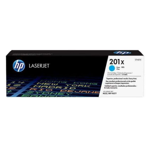 TONER HP 201X CYAN ORIGINAL