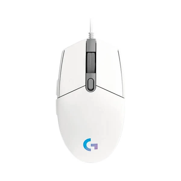 LOGITECH G203 GAMING MOUSE WHITE