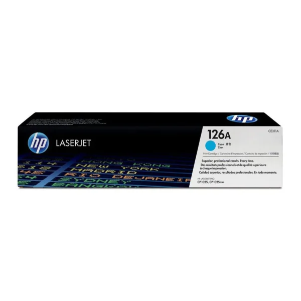 Cartucho de Tóner HP 126A Cian LaserJet Original