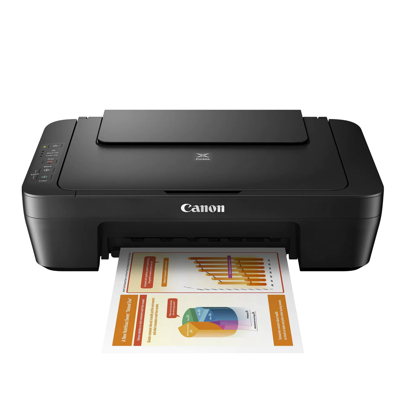 8330B044AA CANON PIXMA MG2510 - IMPRESORA MULTIFUNCIONAL CON CARTUCHOS DE TINTA, USB, NEGRO - Imagen 1