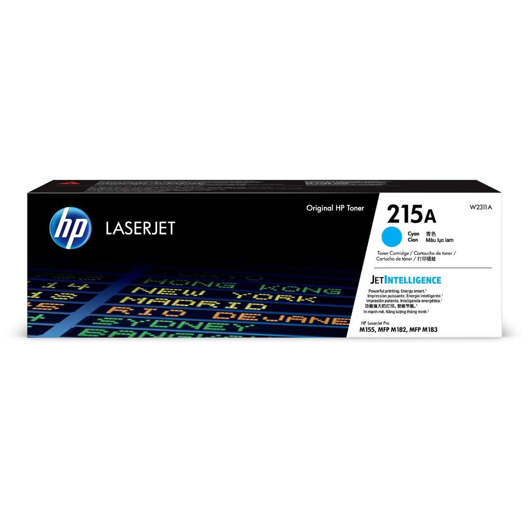 Disenosintitulo_2-337090 HP W2311A Cartucho tóner 215A Cian para HP LaserJet Pro M182NW - Imagen 1