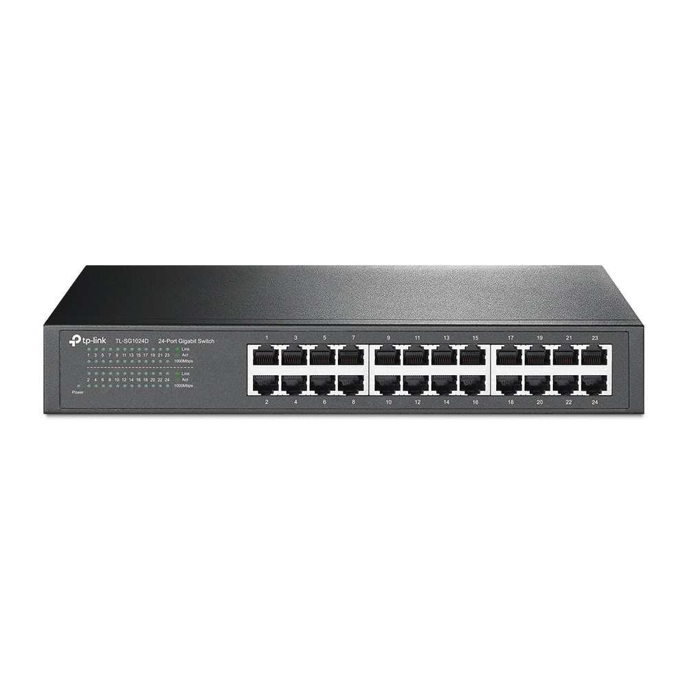 TL-SG1024D-01_large_1569467781684m TL-SG1024D | Switch de 24 puertos Gigabit para escritorio / montaje en rack - Imagen 1