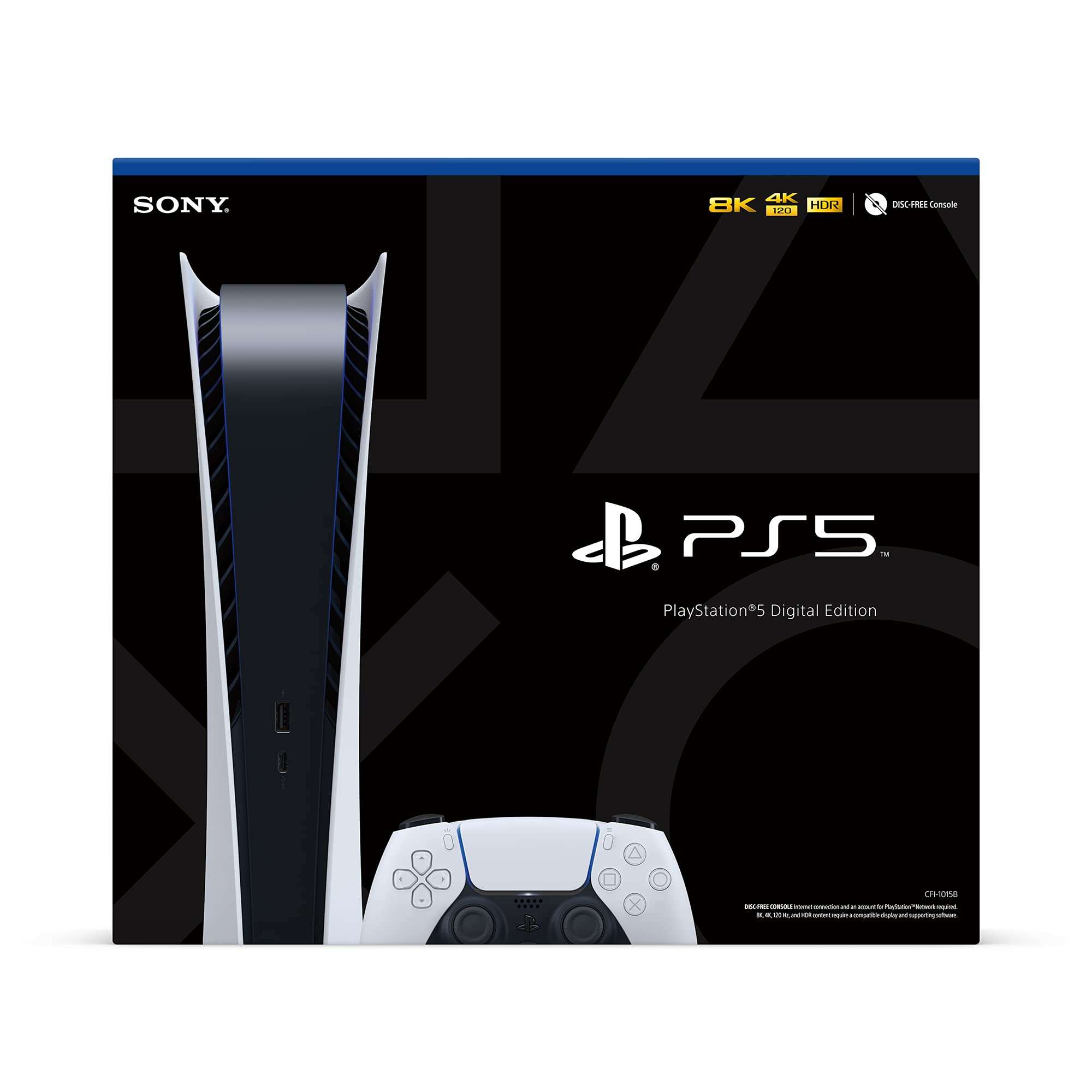 61T9Sylvn6L Sony PlayStation 5 Digital Edition consolas de videojuegos - Imagen 1
