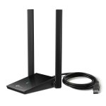 Adaptador USB Wi-Fi 6 con 2 antenas AX1800