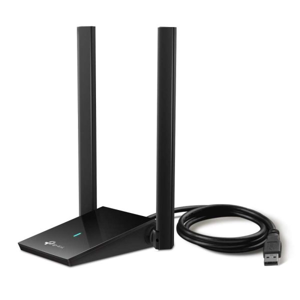 Adaptador USB Wi-Fi 6 con 2 antenas AX1800