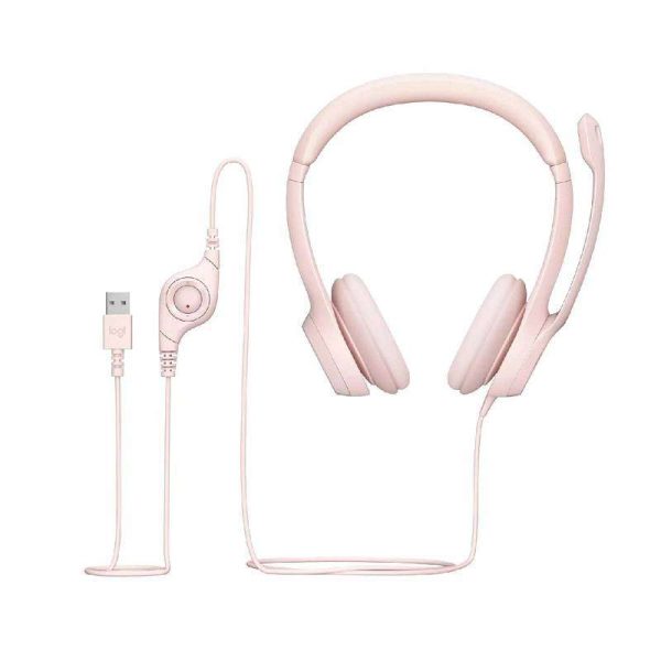 Auriculares con micrófono USB Logitech H390 con supresión de ruido