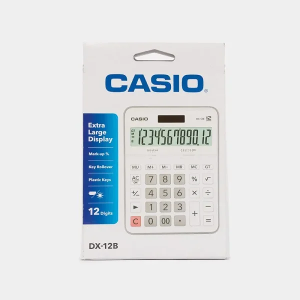 Calculadoras prácticas Tipo de escritorio DX-12B-WE