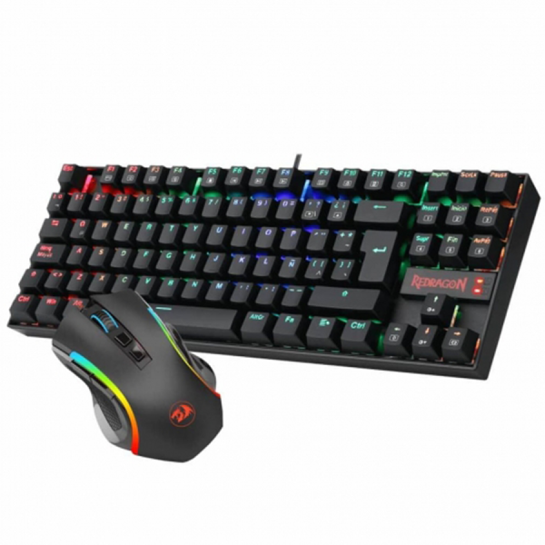 Pack ratón y teclado K552RGB-BA-W-SP - Redragon