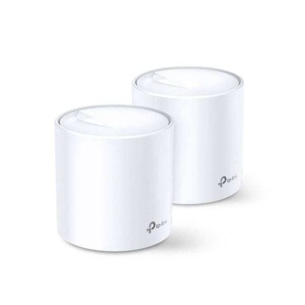 Deco X20 | Sistema Wi-Fi 6 Mesh AI para toda la casa AX1800 (2 Pack)